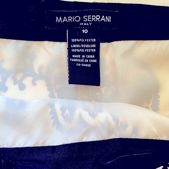🖤MARIO SERRANI🖤 Italy black and white skirt in size 10. - Picture 5 of 6